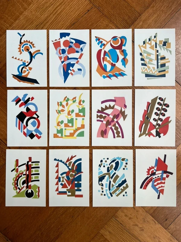 Abstracte kunst – Serge Gladky – A6