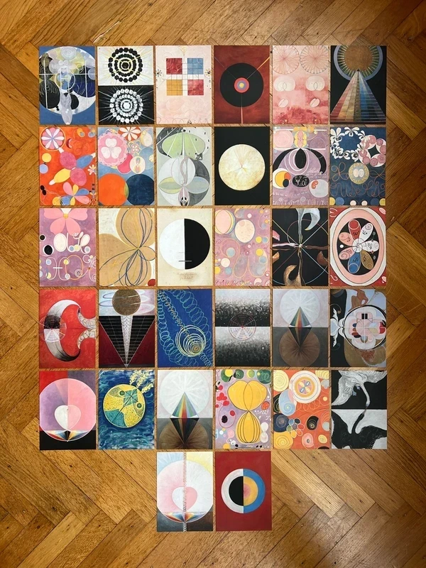 Abstracte kunstcollectie – Hilma af Klint – A6