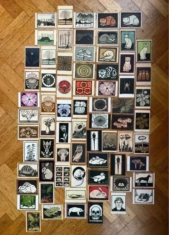 Alle kaartjes – Julie de Graag – kleine kaartjes 70 stuks