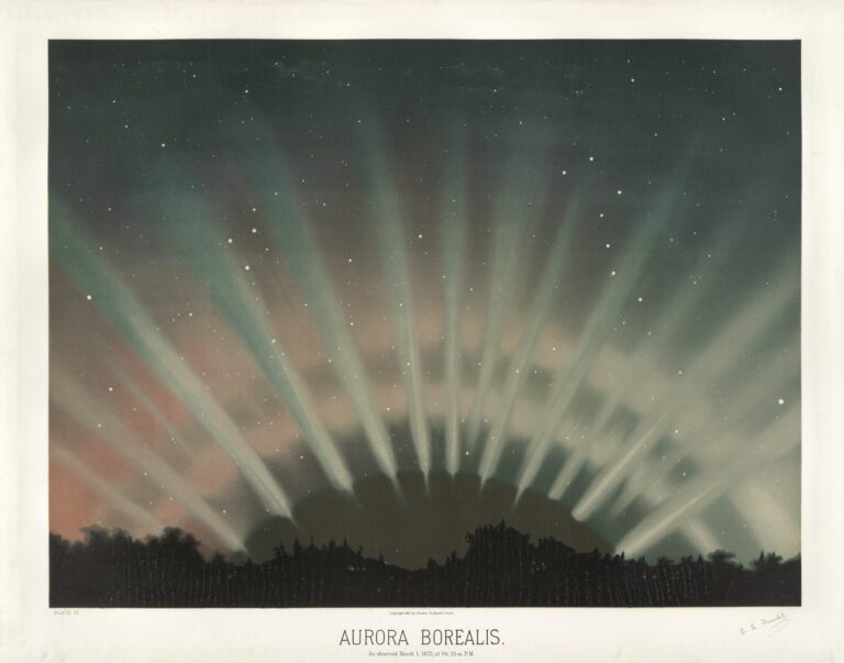 Aurora Borealis - Étienne Léopold Trouvelot
