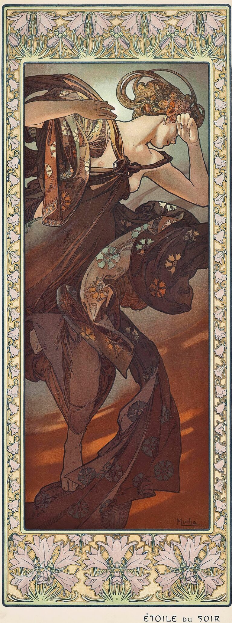 Avondster - Alphonse Mucha