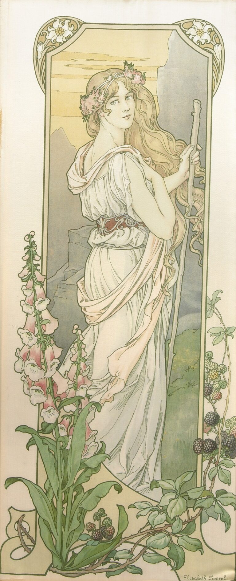Bergbloem - Elisabeth Sonrel