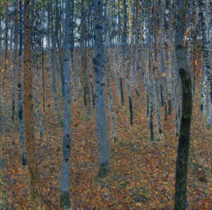 Beukenbos I - Gustav Klimt