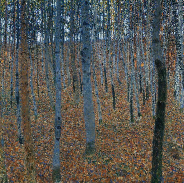 Beukenbos I - Gustav Klimt