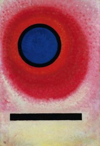 Blauwe cirkel nr. 2 - Wassily Kandinsky