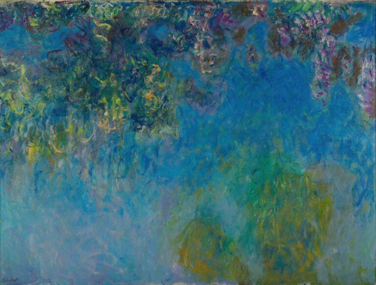 Blauwe regen - Claude Monet