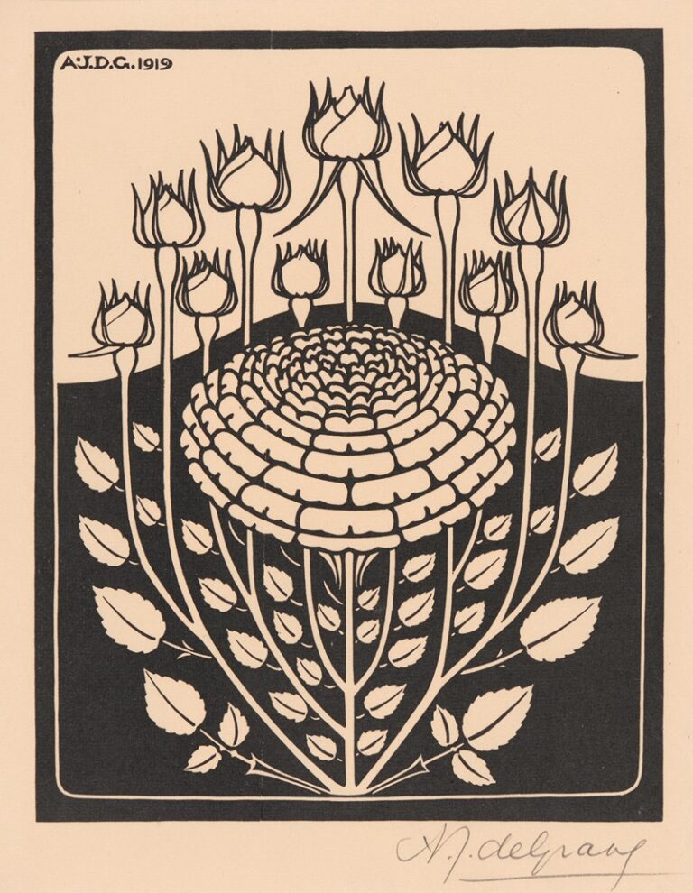 Bloemenstudie - Julie de Graag