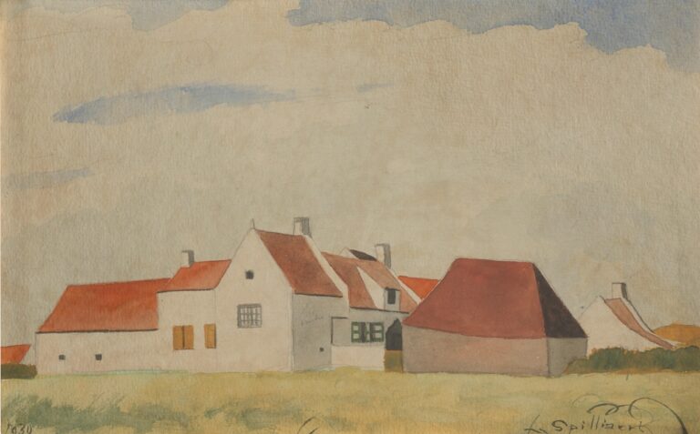 Boerderij bij Nukkerwijk - Léon Spilliaert