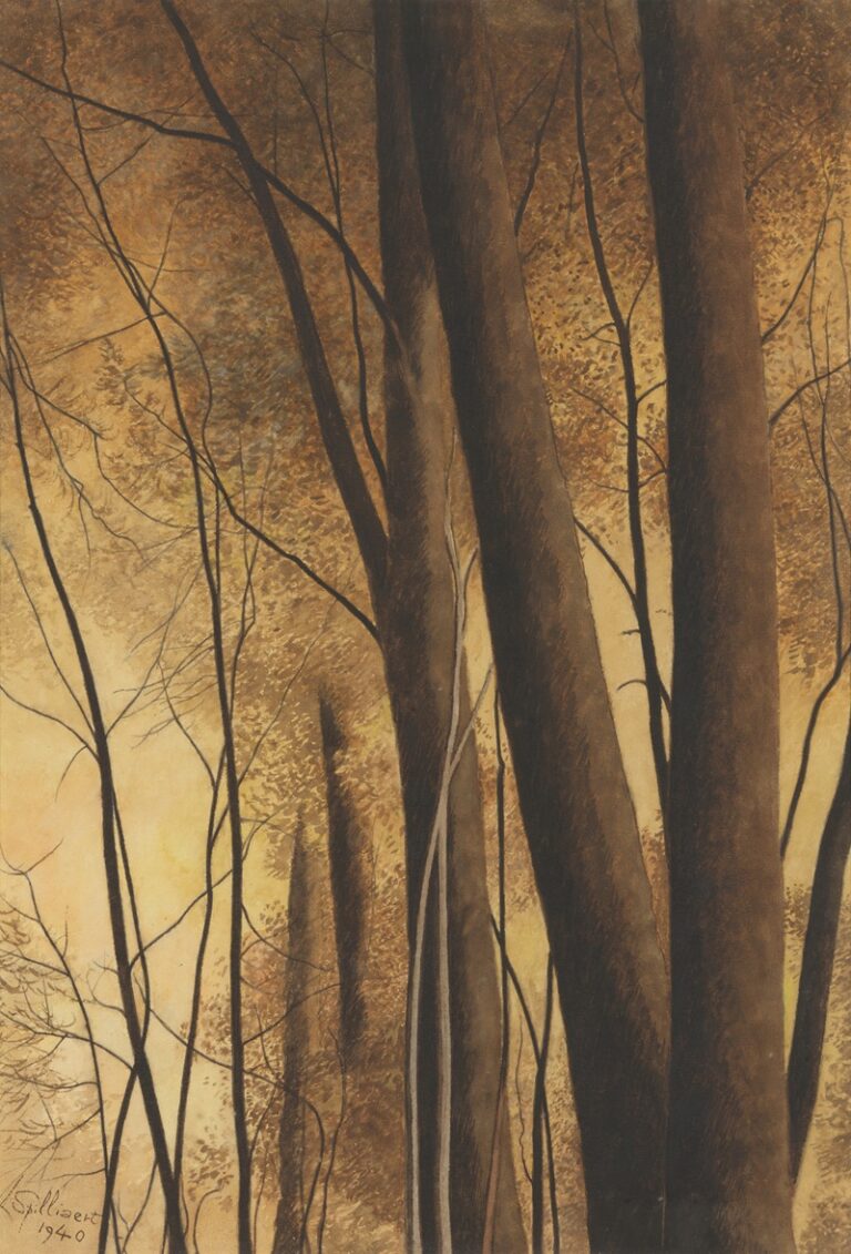 Bomenrij - Léon Spilliaert