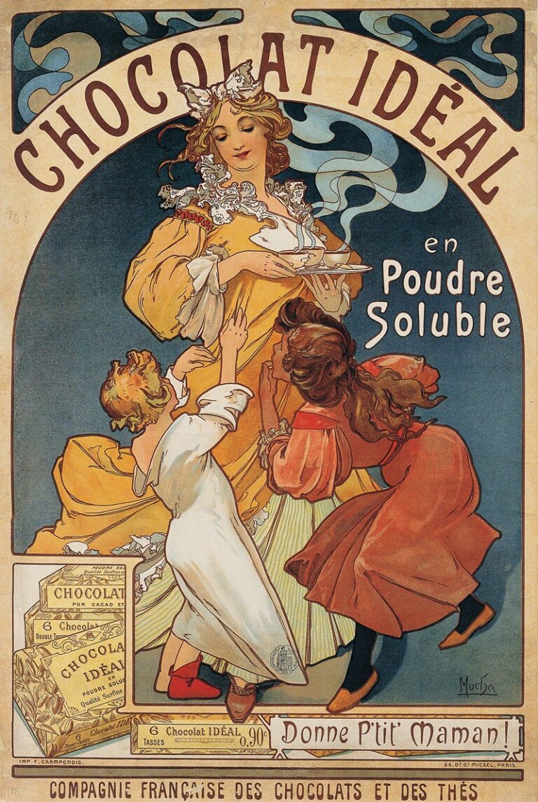 Chocolat Idéal - Alphonse Mucha