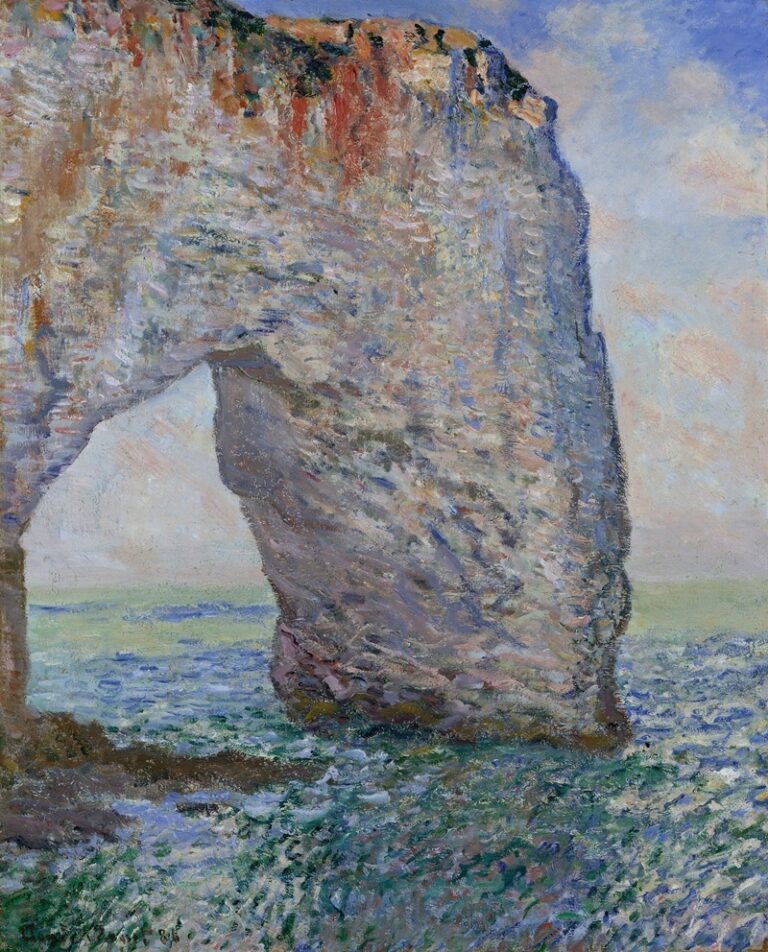De Manneporte bij Étretat - Claude Monet