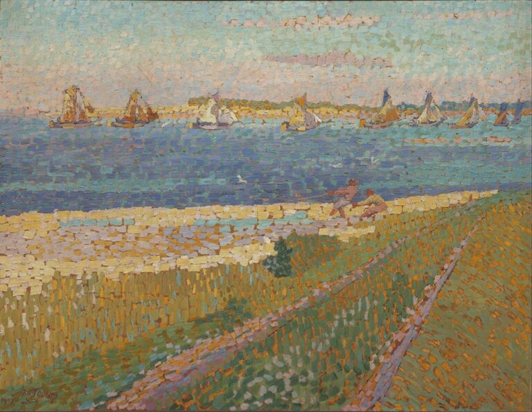 De Schelde bij Veere - Jan Toorop