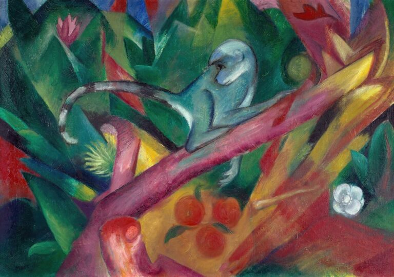 De aap - Franz Marc