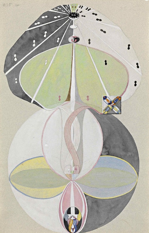 De boom van kennis nr. 5 - Hilma af Klint