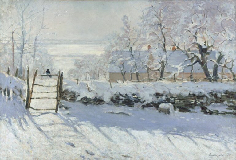 De ekster - Claude Monet