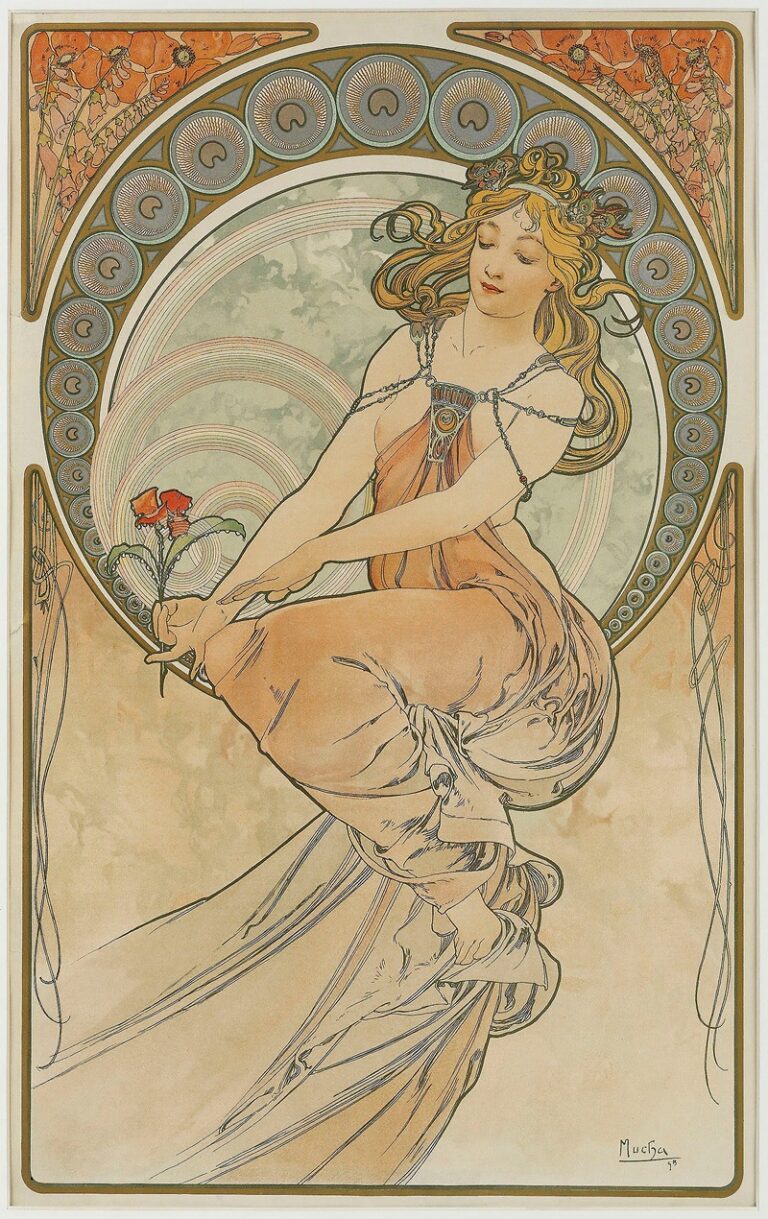 De kunsten 1 - Alphonse Mucha