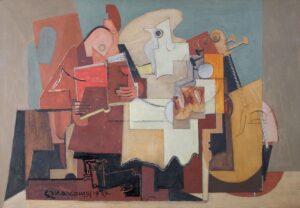 De lezer - Louis Marcoussis