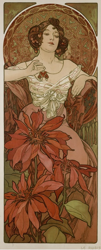 De robijn - Alphonse Mucha