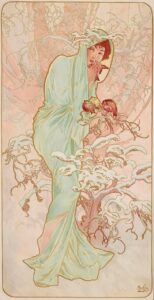 De seizoenen 1 - Alphonse Mucha