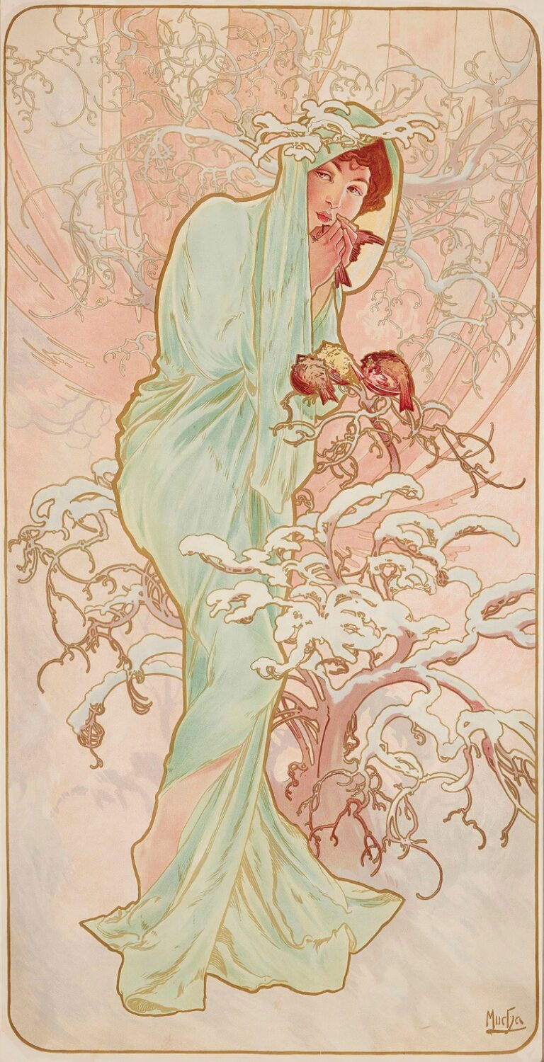 De seizoenen 1 - Alphonse Mucha