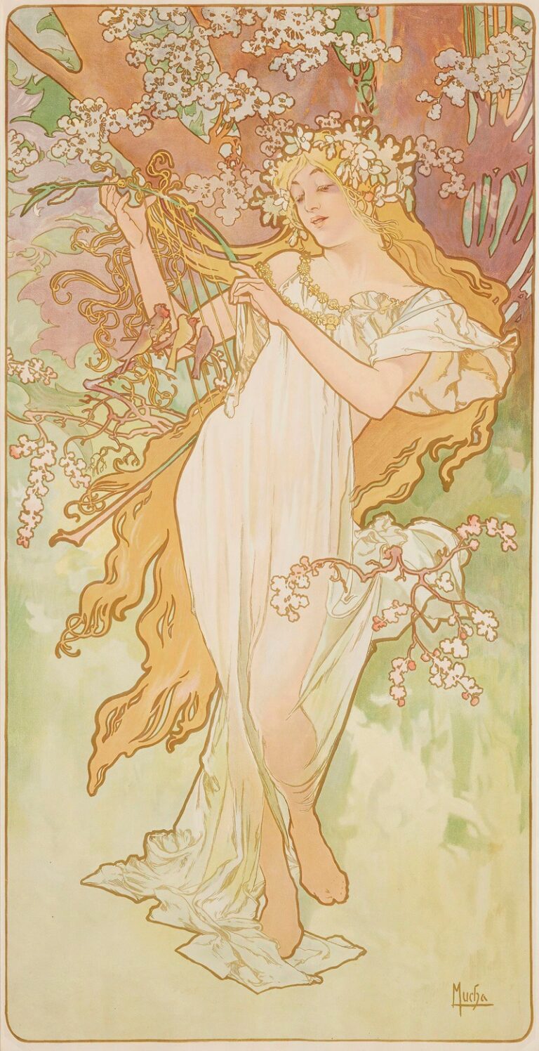 De seizoenen 2 - Alphonse Mucha