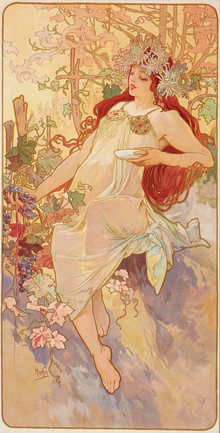 De seizoenen 3 - Alphonse Mucha