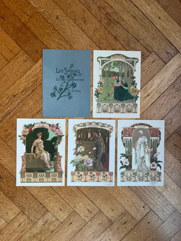 De seizoenen – Elisabeth Sonrel – A6
