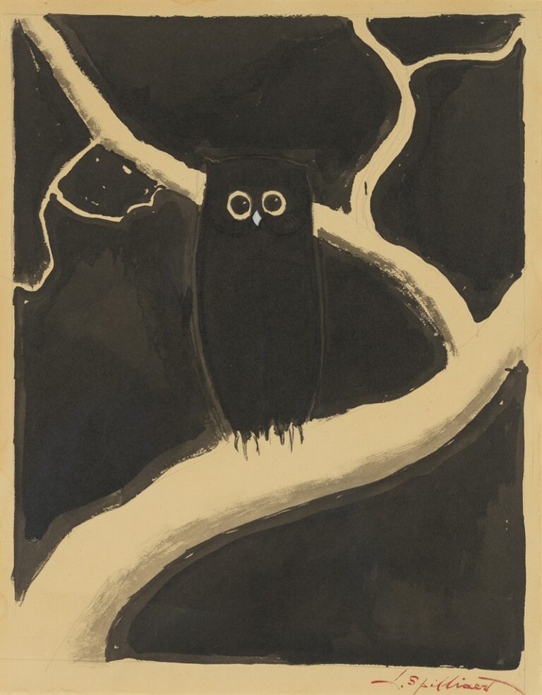 De uil - Léon Spilliaert