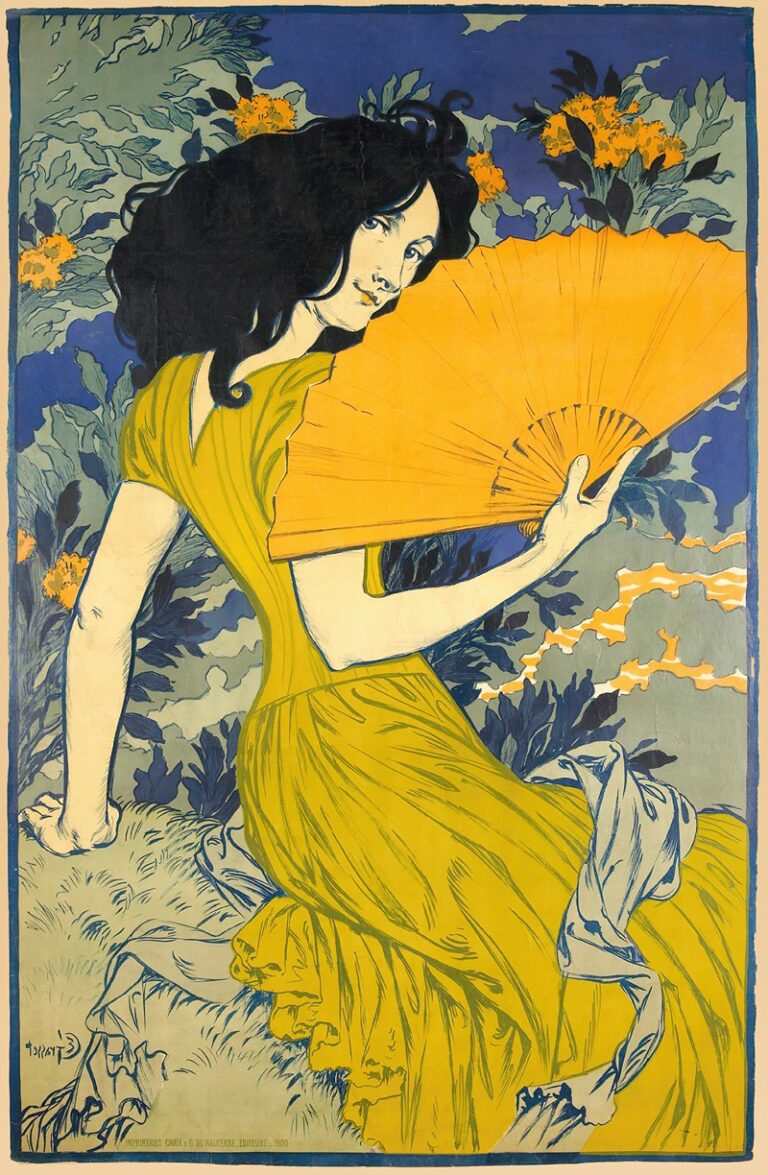 De waaier - Eugène Grasset