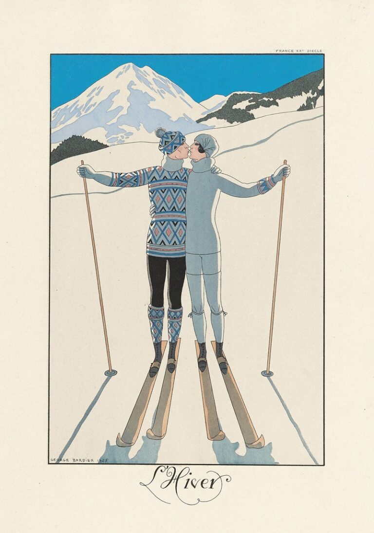 De winter - George Barbier