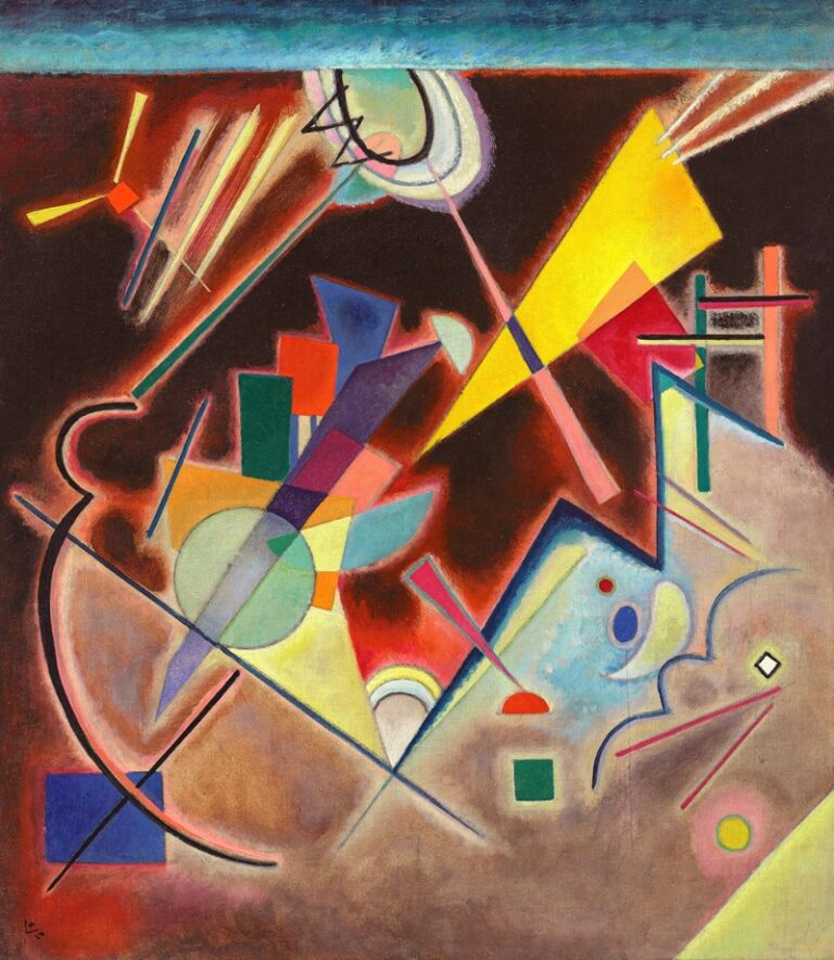 Diep bruin - Wassily Kandinsky