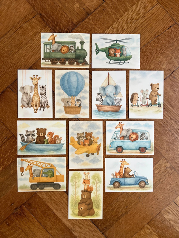 Dierenvervoer kinderkamer – A6
