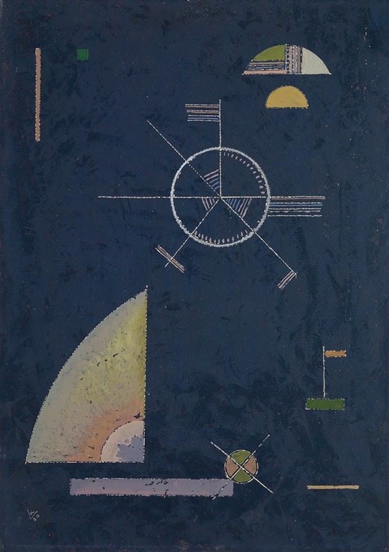 Dof grijs - Wassily Kandinsky