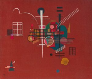 Dof rood - Wassily Kandinsky