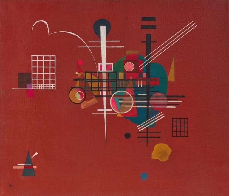 Dof rood - Wassily Kandinsky