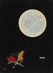 Een cirkel (A) - Wassily Kandinsky