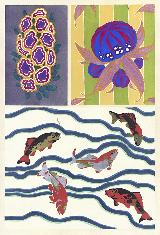 Floréal; nieuwe ontwerpen en kleuren Plaat 01 - Emile-Allain Séguy