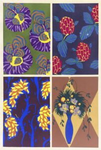 Floréal; nieuwe ontwerpen en kleuren Plaat 02 - Emile-Allain Séguy
