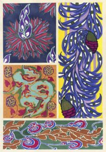 Floréal; nieuwe ontwerpen en kleuren Plaat 13 - Emile-Allain Séguy