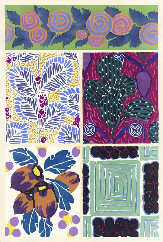 Floréal; nieuwe ontwerpen en kleuren Plaat 15 - Emile-Allain Séguy