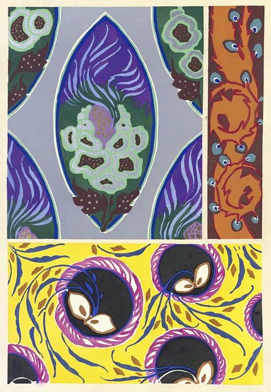 Floréal; nieuwe ontwerpen en kleuren Plaat 16 - Emile-Allain Séguy