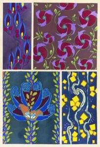 Floréal; nieuwe ontwerpen en kleuren Plaat 18 - Emile-Allain Séguy