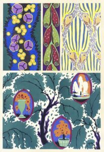 Floréal; nieuwe ontwerpen en kleuren Plaat 19 - Emile-Allain Séguy