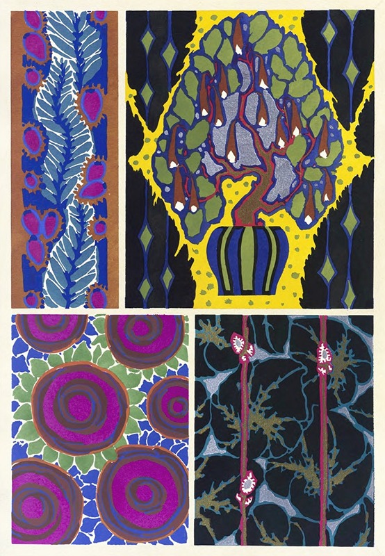 Floréal; nieuwe ontwerpen en kleuren Plaat 20 - Emile-Allain Séguy