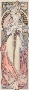 Franse advertentie - Alphonse Mucha