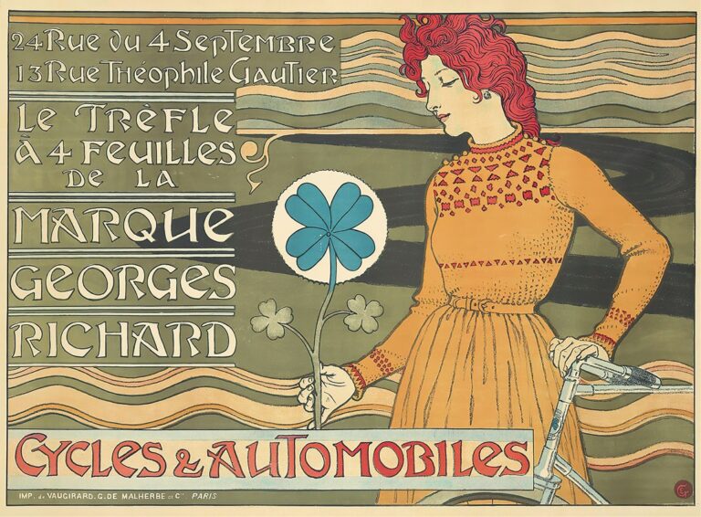 Georges Richard fietsen en auto's - Eugène Grasset