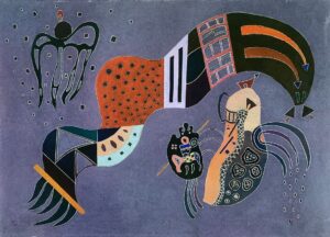 Getemperde vaart - Wassily Kandinsky