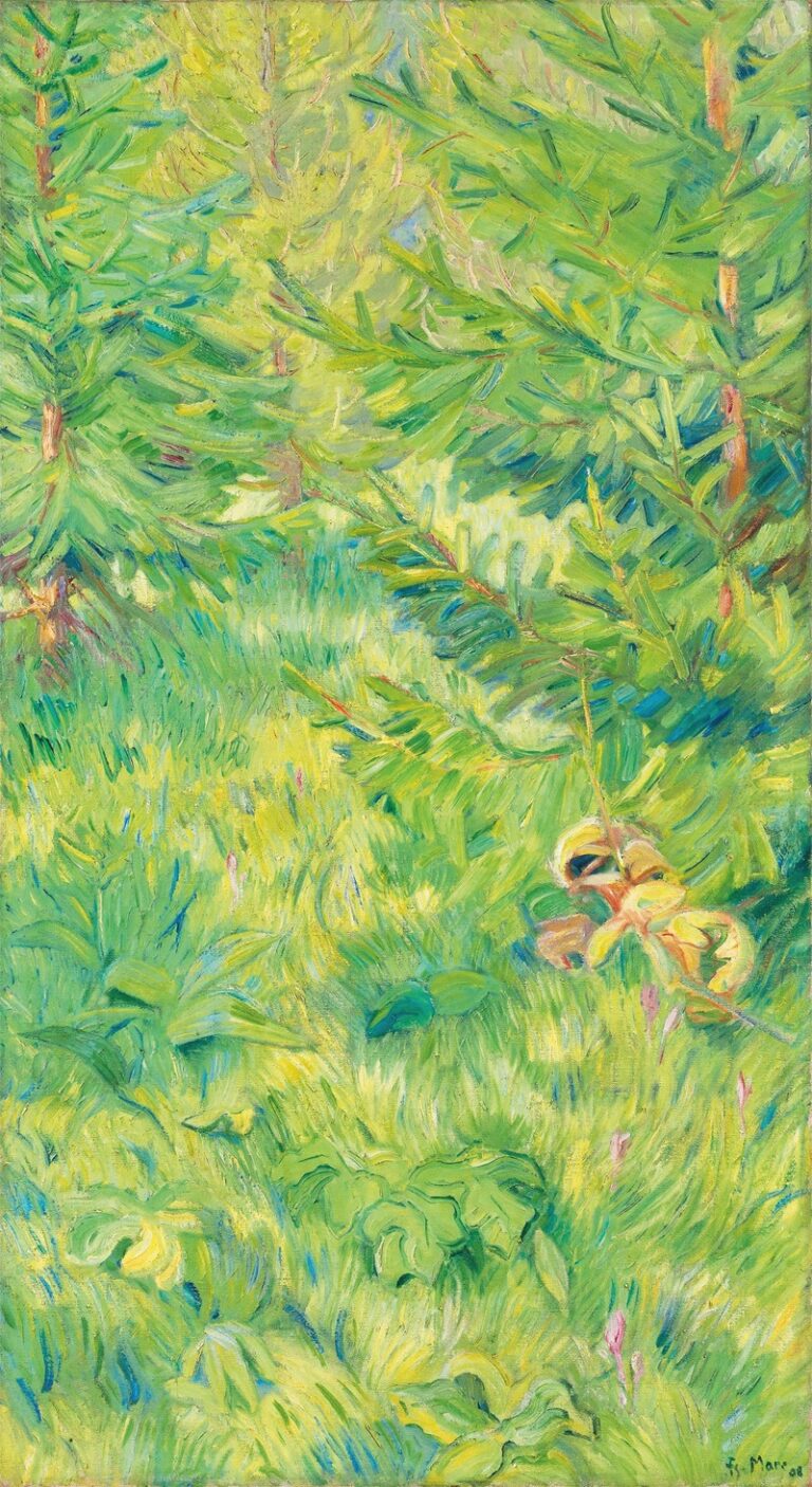 Groene studie - Franz Marc