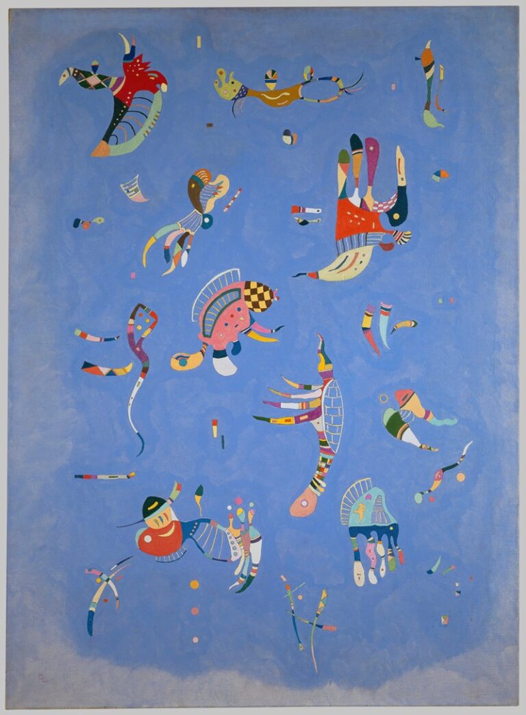 Hemelsblauw 1 - Wassily Kandinsky