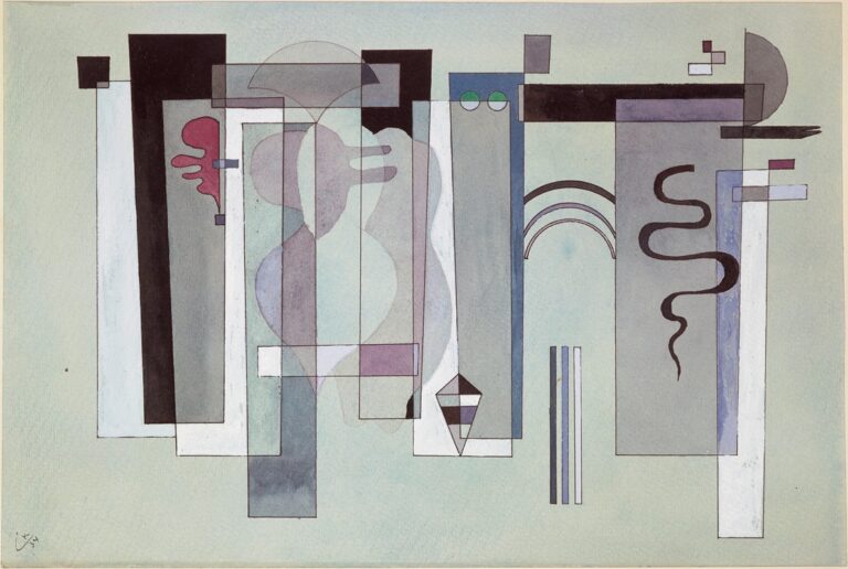Herenigde vlakken - Wassily Kandinsky